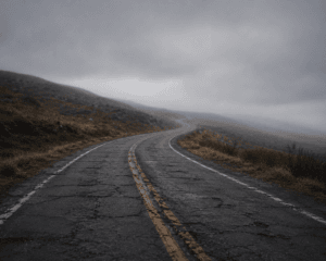 road leading off into the distance