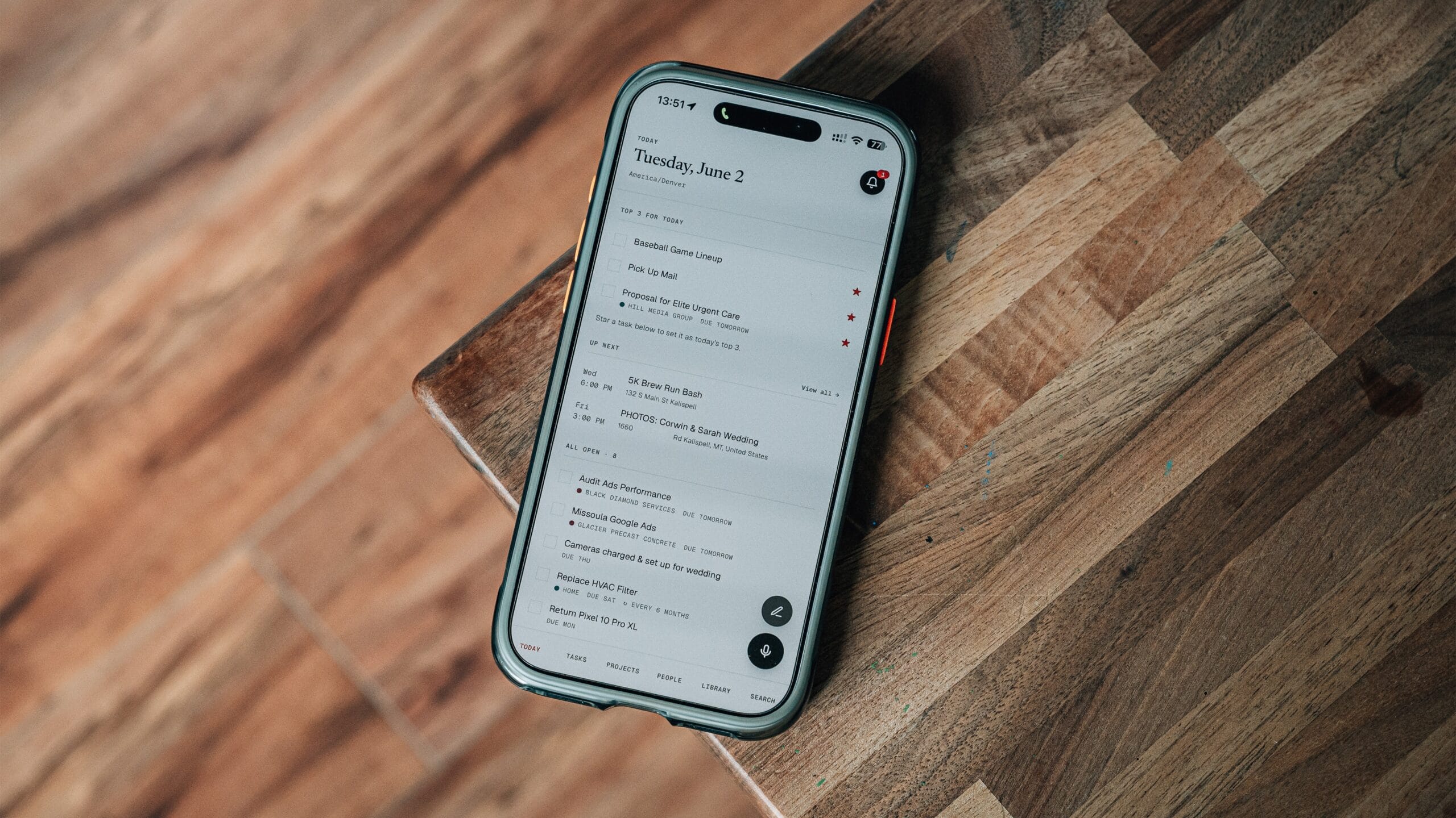 Custom life management app claude code